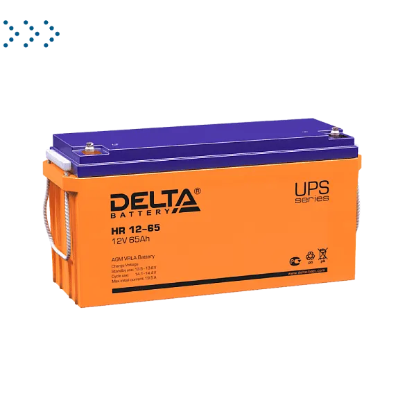 Аккумуляторная батарея HR 12-65 Delta - купить в Москве - ООО Гамма-компоненты