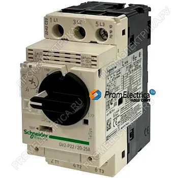 GV2P22 АВТ. ВЫКЛ С КОМБ. РАСЦЕП. 20-25А Schneider