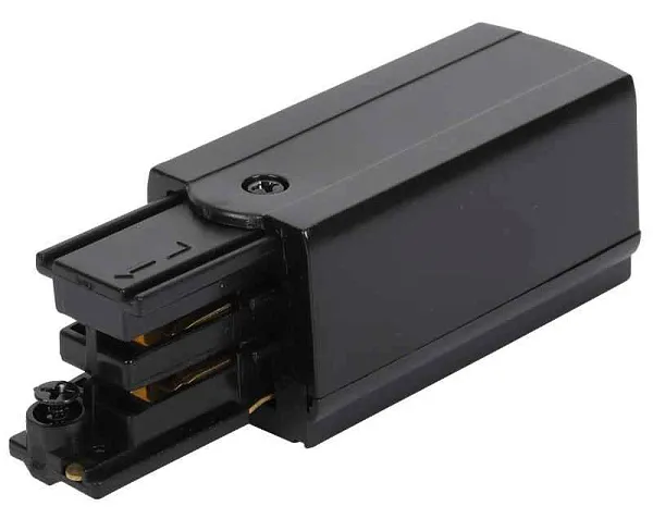 Ввод питания левый RS 3C TRACK PCL BK 65х32мм черн. Русский Свет 19131021018 