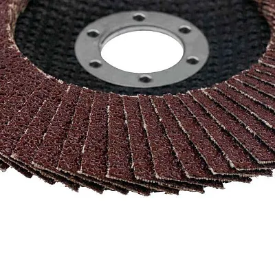 Круг лепестковый торцевой P 80 125х22.2мм Kranz KR-90-0014 