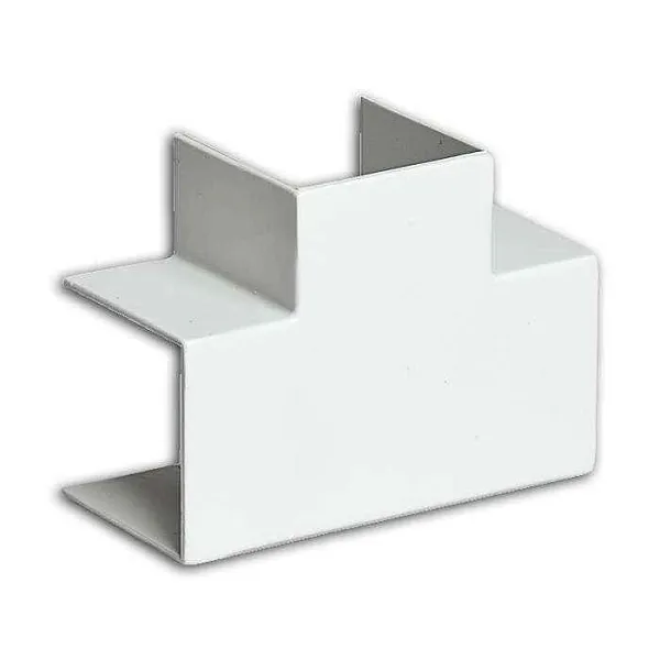 Тройник накладной 90град. для кабель-канала РКК 20х10 бел. Ruvinil ТРН-20х10 