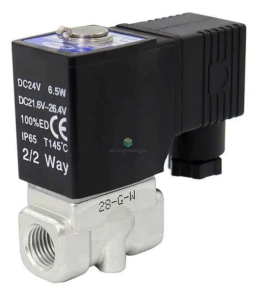 2/2 Клапан Н.З., 2", 24VDC, нерж. ст. EVNB711CS-50A-4D 