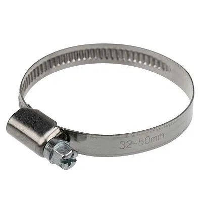 Хомут стальной червячный 32-50 (Россия) Rexant 07-0632 