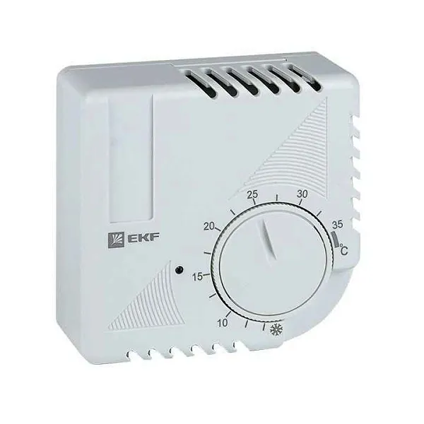 Термостат NO/NC (охлаждение/обогрев) накладной 16А 230В IP20 PROxima EKF thermo-no-nc-wall 