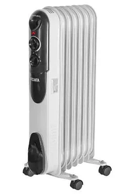 Радиатор масляный 7 секц. 1500Вт ОМПТ- 7Н Ресанта 67/3/3 