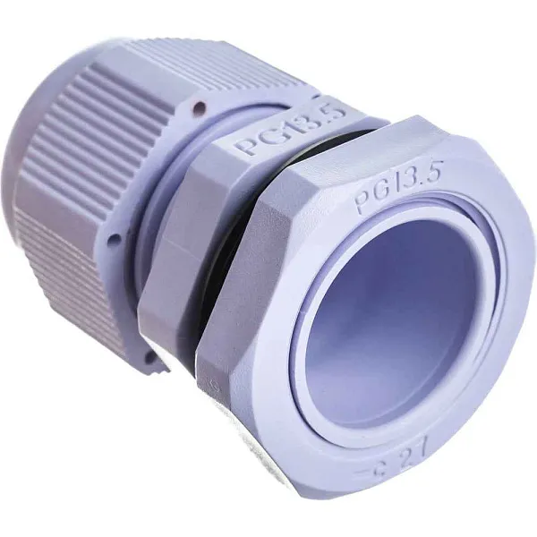 Сальник PG 13.5 пластик (6-12мм) IP68 ФИОЛЕТ ГОФРОМАТИК 