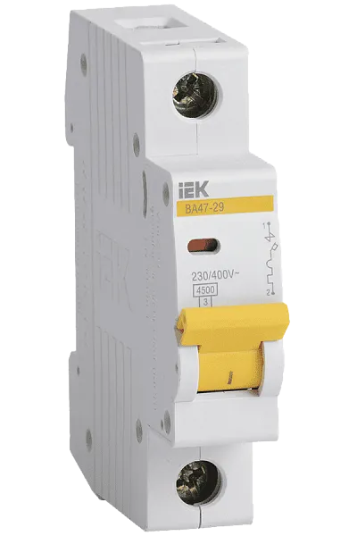Автомат  1п 16А (C) (ВА 47- 29) ИЭК 