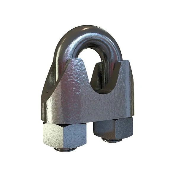 Трос Зажим  8 для троса ф 8(6,7), DIN 741