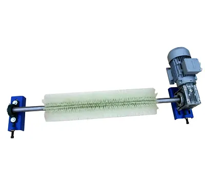 Щетка электрическая для очистки конвейерной ленты 1000 мм. Ø200 