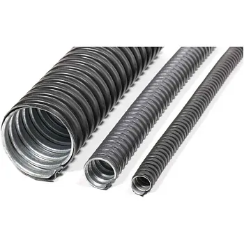 Металлорукав в ПВХ изоляции Р3-ЦП нг 100 (5 м/уп.) ГОФРОМАТИК