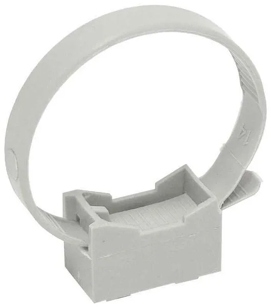 Держатель хомутный для труб со стяжкой d32-63 CFF2 сер. ELASTA IEK CTA10MP-CFF263-K41-100 
