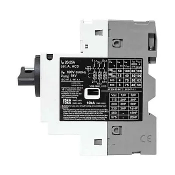 Выключатель автоматический для защиты двигателя GV2P 20-25А EKF gv2pm-25