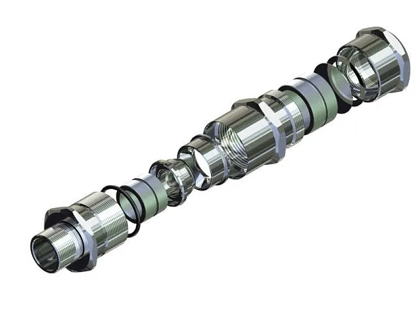 Ех-кабельный ввод ВКВБ3-НС-M40-26-33 1Ex db e II Gb X ГОФРОМАТИК 