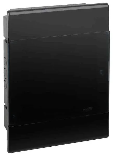 Щиток СП Тусо 24мод. с двер. 415х299х103мм черн. Ruvinil 68124Ч 