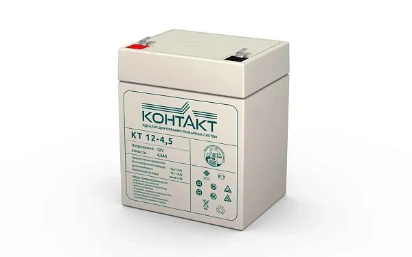 Аккумулятор Контакт КТ 12-4,5 - купить в Москве - ООО Гамма-компоненты