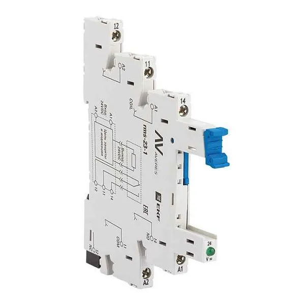 Разъем для реле РM slim 23/1 AVERES EKF rms-23-1 
