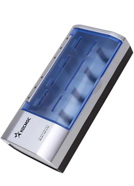 Устройство зарядное 509 (без аккум.) (1-4 АА/ААА C D 2х9V) Космос KOC509 