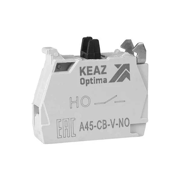 Блок контактный OptiSignal D22 A45-CB-V-NO 1НО винтовой зажим ZBE101 КЭАЗ 332200 