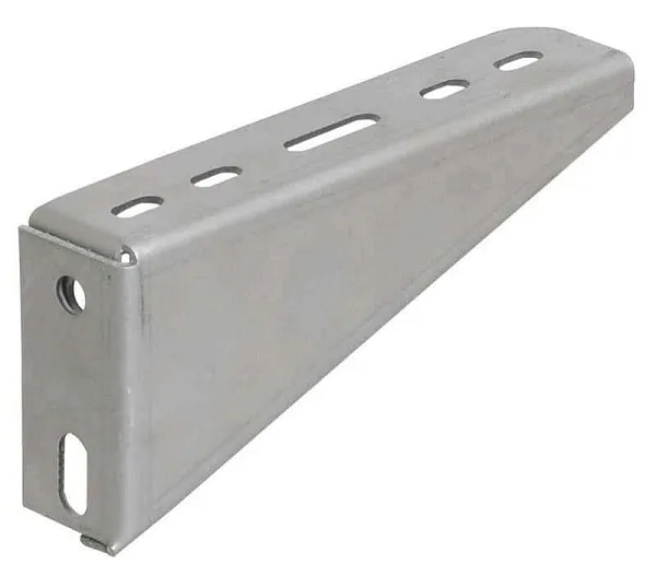 Кронштейн для профиля настенный осн.100 сталь IEK CLP1CW-100-1 