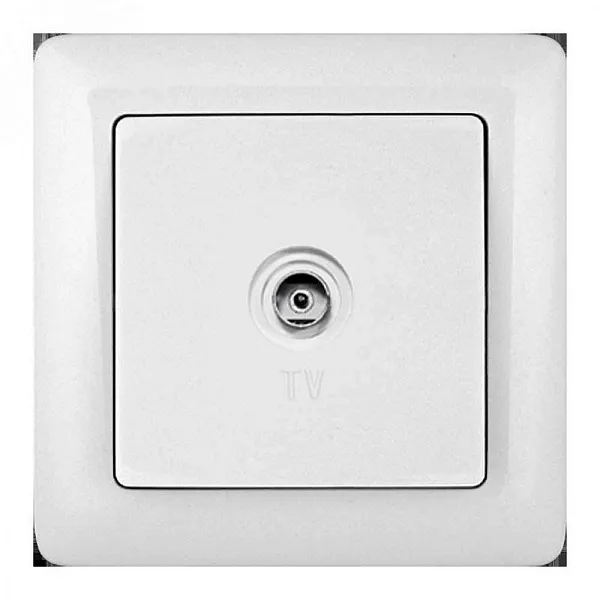 ШЭ xит Роз. о/у ТВ (белый)(240шт) RAT-1A3-B