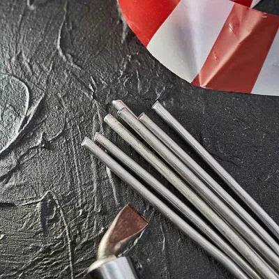 Припой пруток ПОС-40 (d8мм L400мм 195±10гр) Rexant 09-3541 