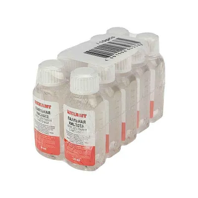 Флюс для пайки "паяльная кислота" 30мл (с кисточкой) REXANT 09-3613 