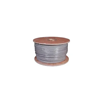Кабель витая пара F/UTP, CAT 5е, ZH нг(A)-HF (LSZH), 25PR, 24AWG, INDOOR, SOLID, серый, 305м, РФ REXANT | 01-1206-R | REXANT