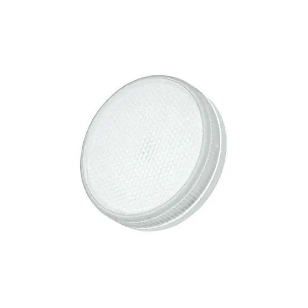 Лампа ЛЕД  GX53  6W PLED- ECO-GX53  3000K FROST 460Lm D75*26mm Jazzway