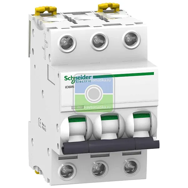 A9F83302 АВТ. ВЫКЛ.iC60H 3П 2A B 