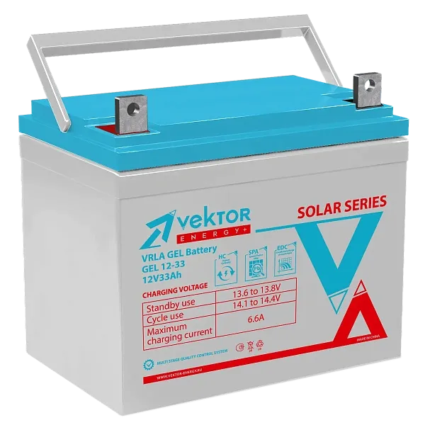 Vektor Battery GEL 12-33 - купить в Москве - ООО Гамма-компоненты