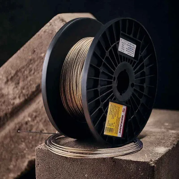 Трос стальной в ПВХ изоляции d2.0мм (200м) REXANT 09-5320 