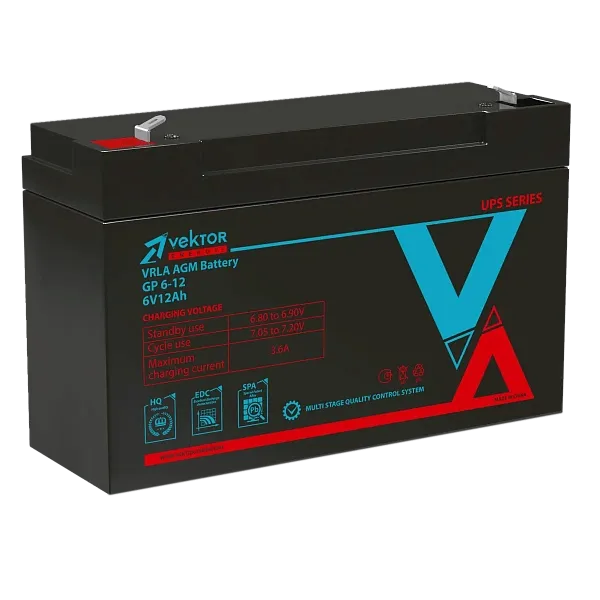 Vektor Battery GP 6-12 - купить в Москве - ООО Гамма-компоненты