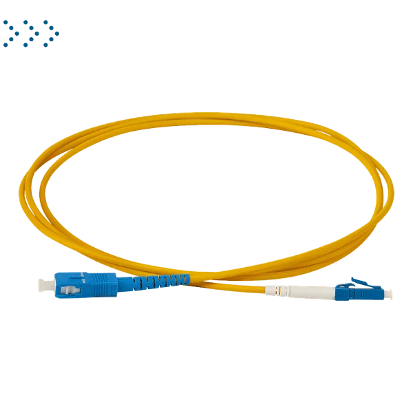 Патч-корд оптический TWT, дуплексный, LC/PC-SC/PC, MM 50/125, 5.0 м 