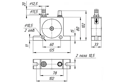 Вибратор ИВШ-25 Красный маяк