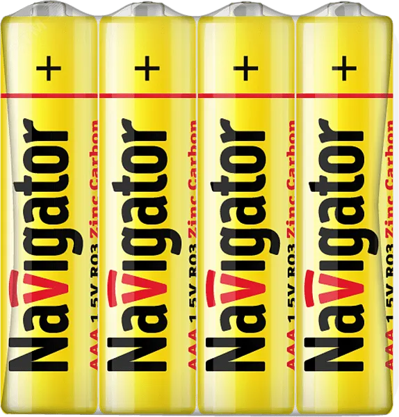 Элемент питания ААА NBT-NS-R03-SH4 Navigator 94757 (в коробке 60 шт)