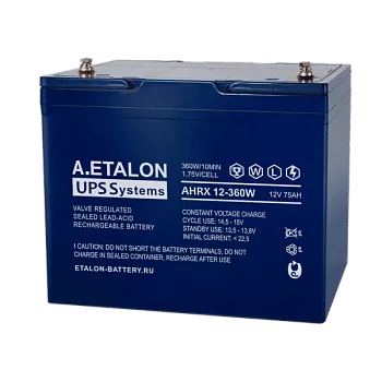 Аккумулятор A.ETALON AHRX 12-360W (75)