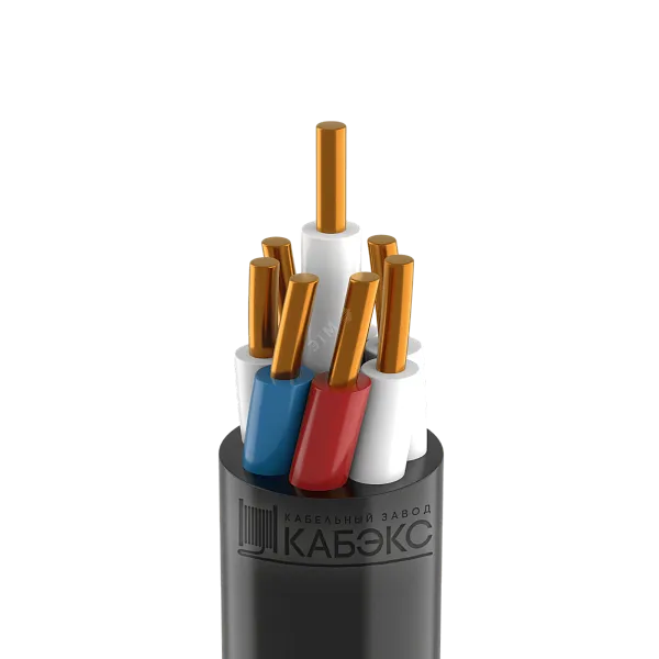 Кабель КВВГ  7x1,0 (КВВГнг-LS 7x1,0 (А)), ПромЭл, РФ