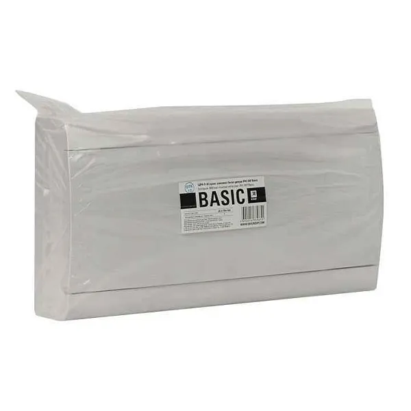 Щит ЩРН-П-18 IP41 бел. дверца (пром. упак.) Basic EKF pb-n-18w-bas 
