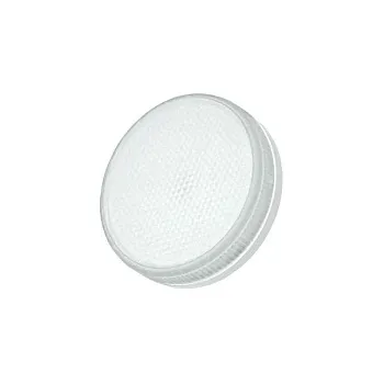 Лампа ЛЕД  GX53  6W PLED- ECO-GX53  3000K FROST 460Lm D75*26mm Jazzway