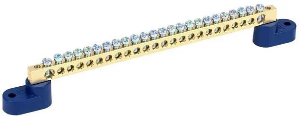 Шина нулевая ШНИ-6х9-24 У2-С на 2-х. угл. изол. IEK YNN10-69-24C2-K07 