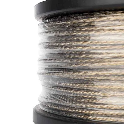 Трос стальной в ПВХ изоляции d3.0мм (200м) REXANT 09-5330 