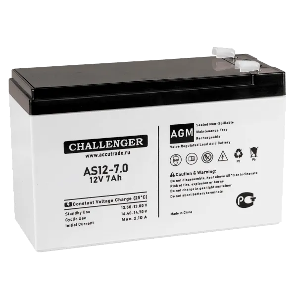 АКБ AS12-7.0 - купить в Москве - ООО Гамма-компоненты