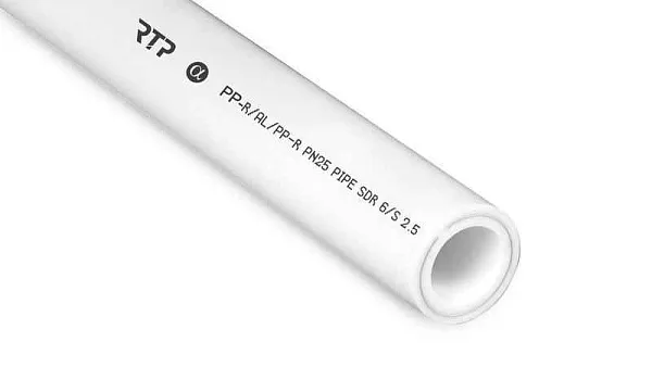 Труба PPR 32х5.4 PN25 армир. алюм. бел. (дл.2м) RTP 16203 