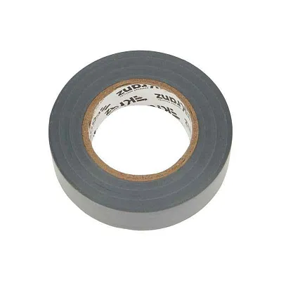 Изолента ПВХ 0.13х19мм 25м сер. Kranz KR-09-2208 