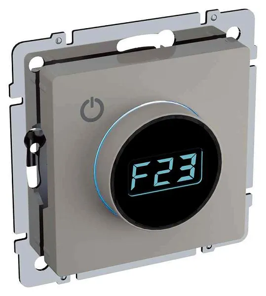 Термостат электронный с индик. BRITE СП IP20 ТС10-1-БрКр механизм беж. IEK BR-RT11-K10 