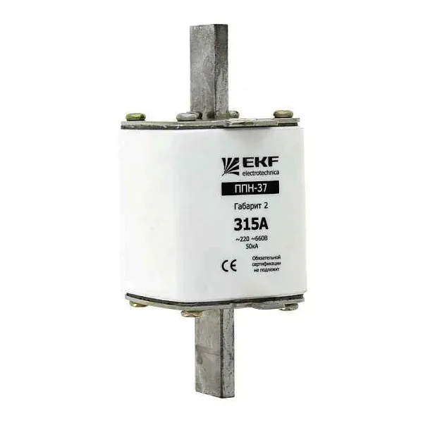 Вставка плавкая ППН-37 400/250А габарит 2 PROxima EKF fus-37/400/250 