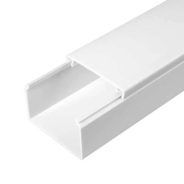 Кабель-канал 60х40 L2000 с двойн. замком бел. Промрукав PR.0560401 