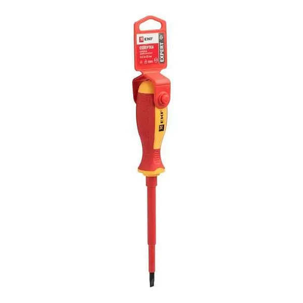 Отвертка SL5.5х125мм Expert 1000В PROхima EKF sl-5.5-125-exp-in 