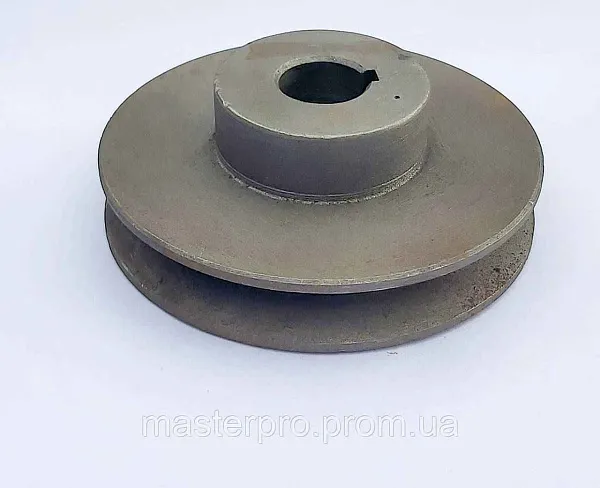 Цилиндрический мотор-редуктор 613A (i=185.29) вал вх.выступающий/вых. 19/35 мм