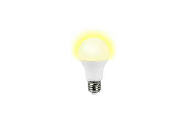 Лампа ЛЕД  E27 10Вт (желтый свет) PLED-A60 BUGLIGHT Yellow E27